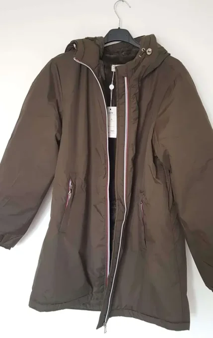 Softy -Parka fourré kaki_ S M L ou XL. 