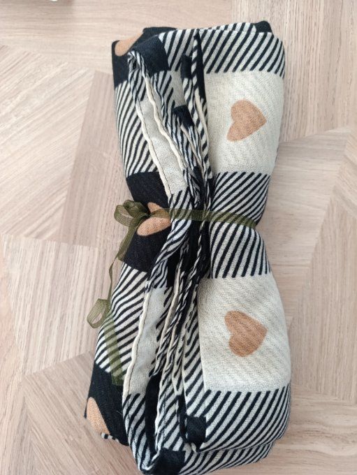 Foulard coeur 2 variantes 