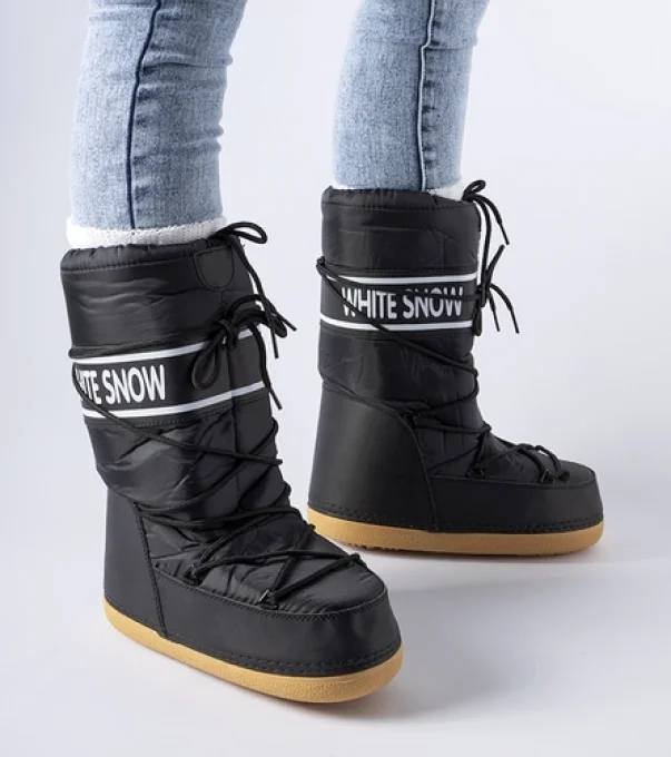 Après ski noir style moonboots 36 au 42 mixtes