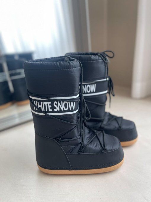 Après ski noir style moonboots 36 au 42 mixtes