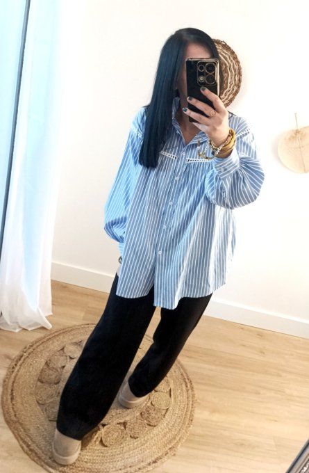 Chemise bohème taille unique jusqu'au 42 