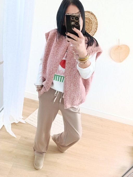 Pantalon confort wide leg 3 coloris 
