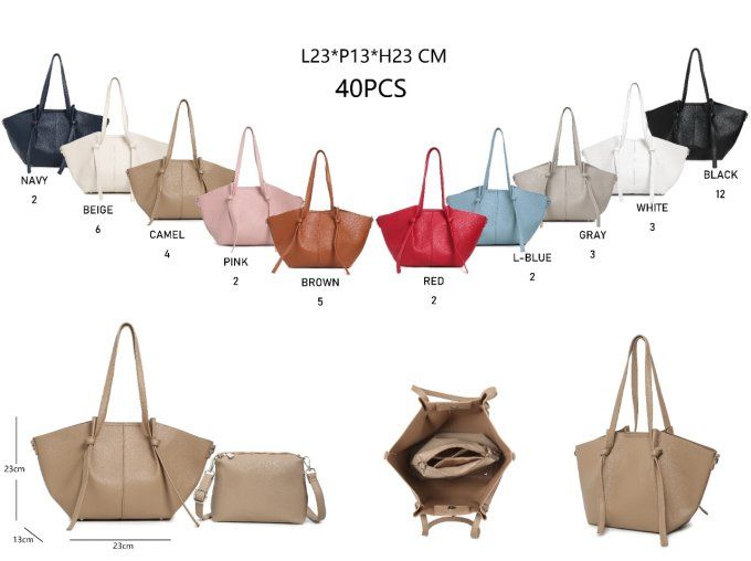 Joli sac esprit Polene camel m