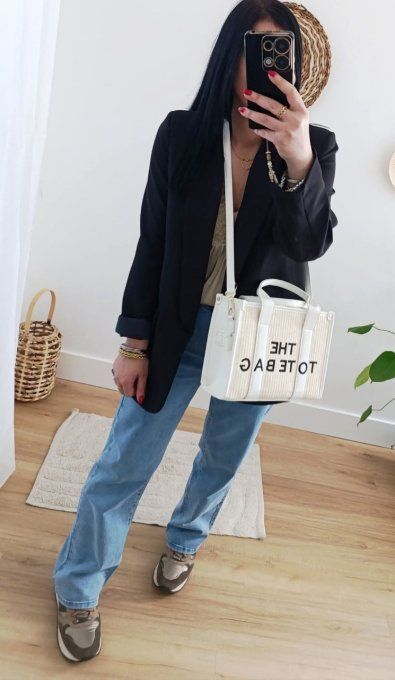 Jean tendance coupe wide leg du 36 au 44