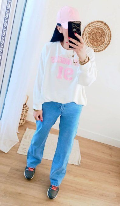 Jean tendance coupe wide leg du 36 au 44