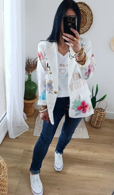 Blazer fun Mickey ou Snoopy taille unique 38 au 42