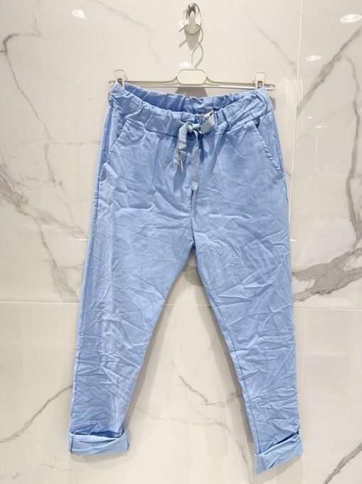 Pantalon magique uni divers coloris taille unique jusqu'au 42 