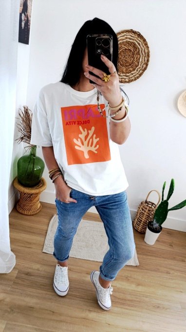 Tee shirt Cactus, Miami, Mojito, Ibiza ou Capri  jusqu'au 44  