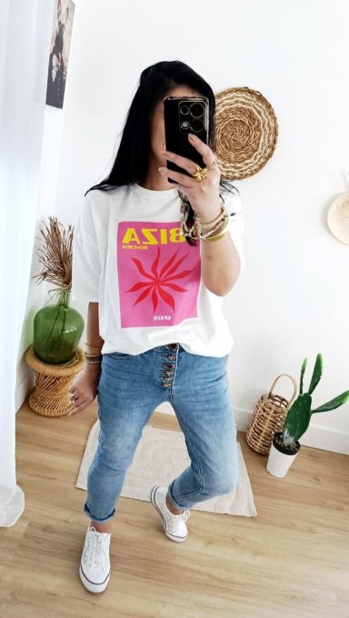 Tee shirt Cactus, Miami, Mojito, Ibiza ou Capri  jusqu'au 44  