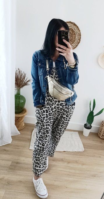 Combipantalon imprimé animal jusqu'au 44 