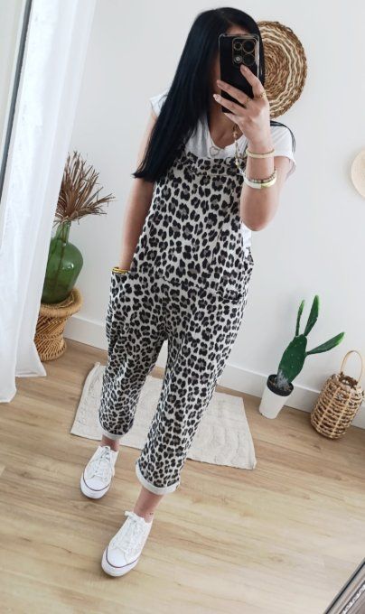Combipantalon imprimé animal jusqu'au 44 