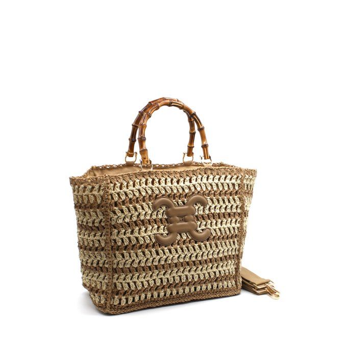 Sac estival dupe Céline blanc ou beige 