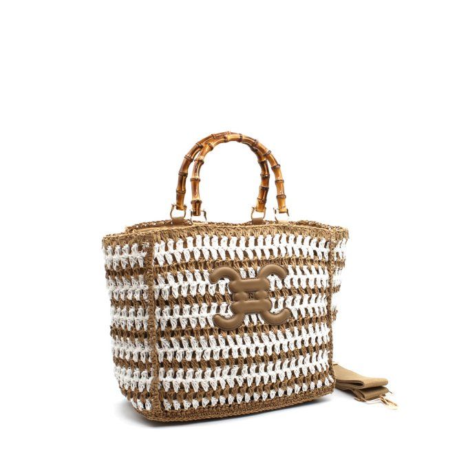 Sac estival dupe Céline blanc ou beige 
