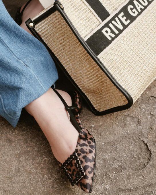 Sac dupe inscription Rive gauche camel ou noir 