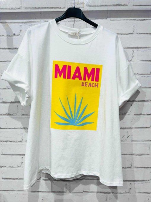 Tee shirt Cactus, Miami, Mojito, Ibiza ou Capri  jusqu'au 44  