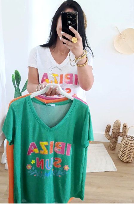 Top Ibiza Sun divers coloris taille unique 34 au 42