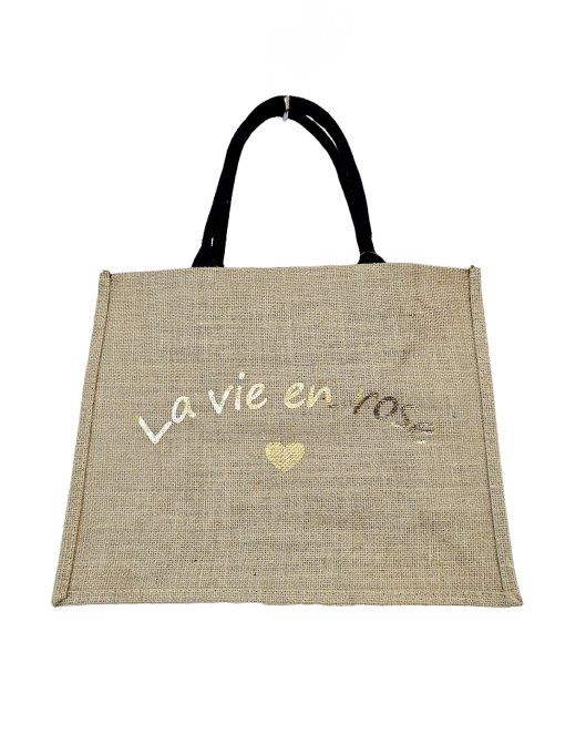 Joli sac cabas la vie en rose 