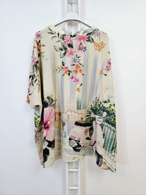 Top Dolce Vita oversize lurex  jusqu'au 48 