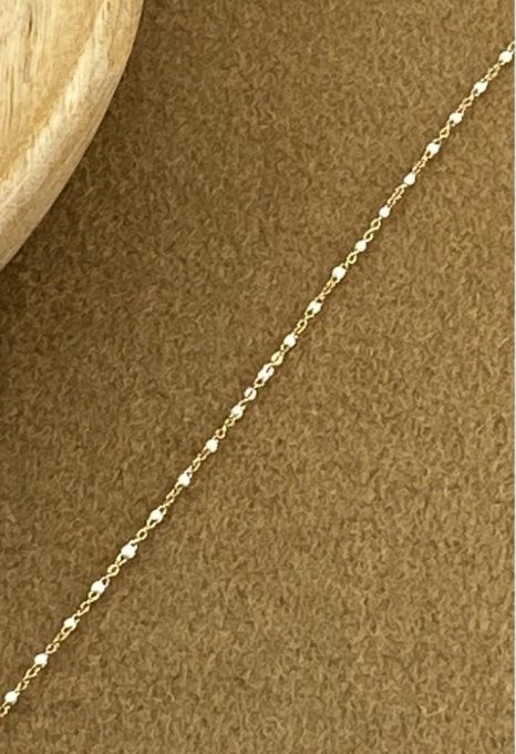 Chaine de chevilles perles 3 modèles différents 