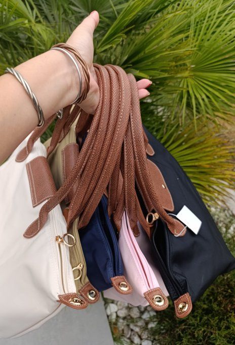 Sac Dupe Longchamp en nylon convient aux étudiantes largeur 37 cm