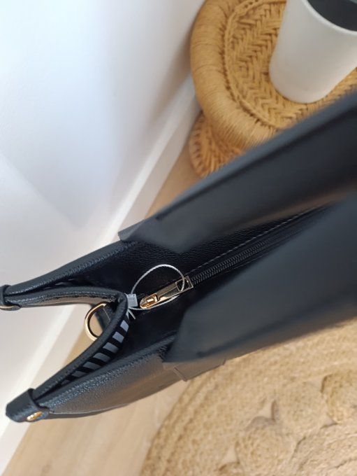 Sac inscription The tote bag noir 