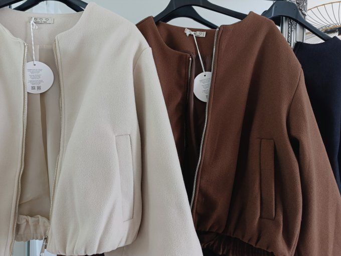 Veste bomber 3 coloris t.u 36/40