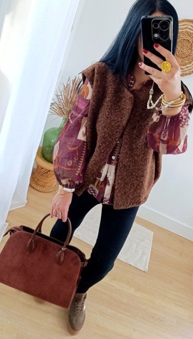 Sac inspi The Row , Margaux en suédine très chic !
