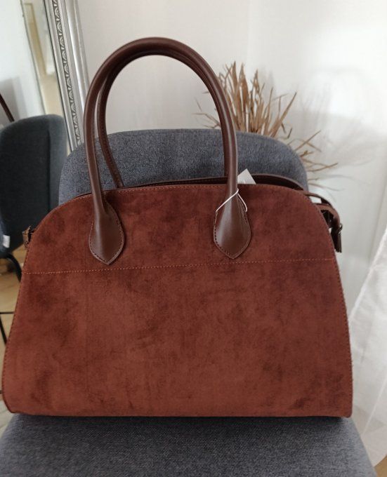 Sac inspi The Row , Margaux en suédine très chic !