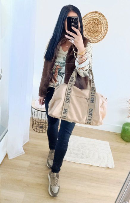 Sac forme bowling New collection idéal pour partir en weekend ! 