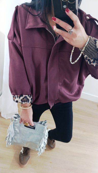 Veste bomber suédine inspi Zara 3 coloris t.u 36/44