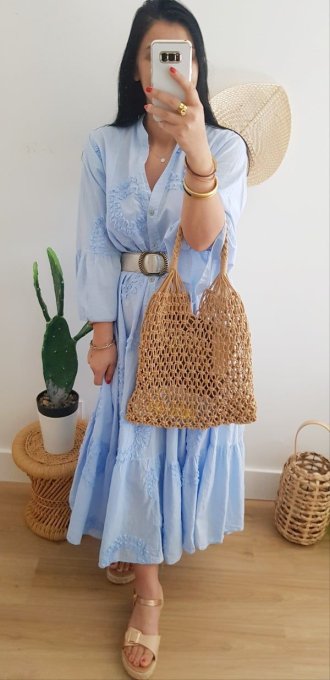 Sac à main tendance camel dit Filet  