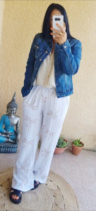 L'intemporel Veste en jean Ana et Lucy