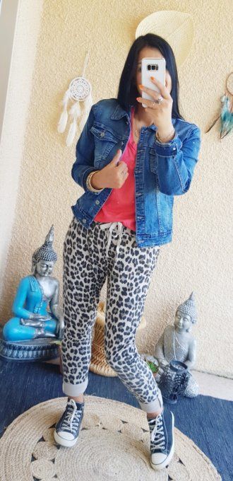 L'intemporel Veste en jean Ana et Lucy