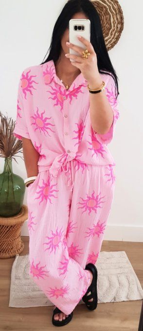Chemise soleil 2 variantes t.u jusqu'au 42