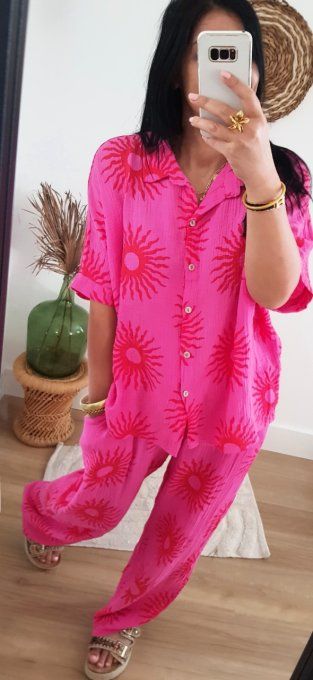 Chemise soleil 2 variantes t.u jusqu'au 42