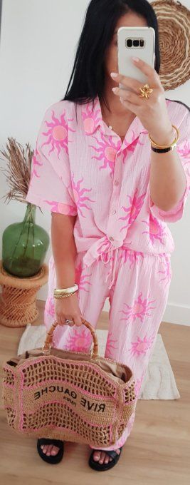 Chemise soleil 2 variantes t.u jusqu'au 42