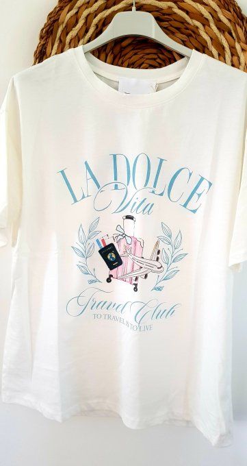 Tee shirt dolce vita jusqu'au 40 t.u