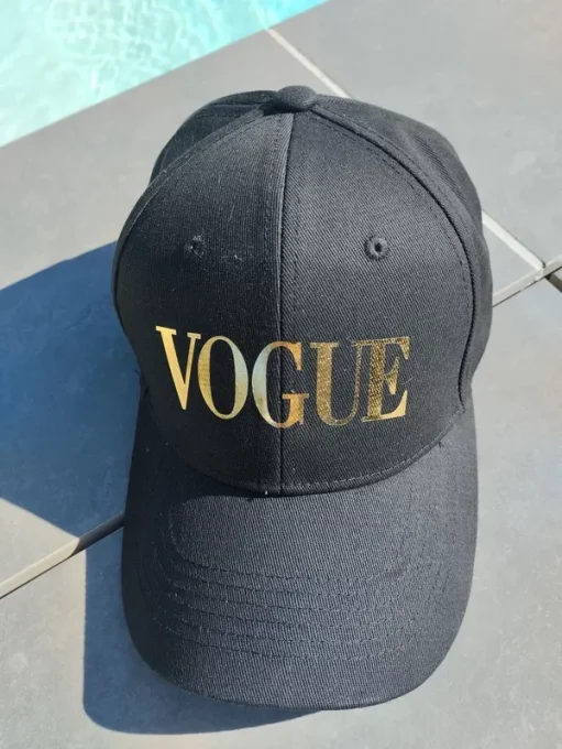 Casquette  Vogue noir 