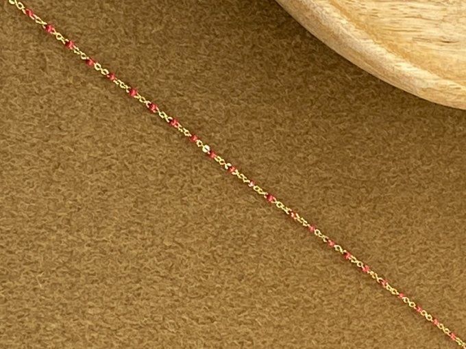 Chaine de chevilles perles 3 modèles différents 