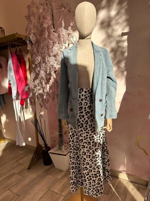 Blazer en jean S/M/petit L 