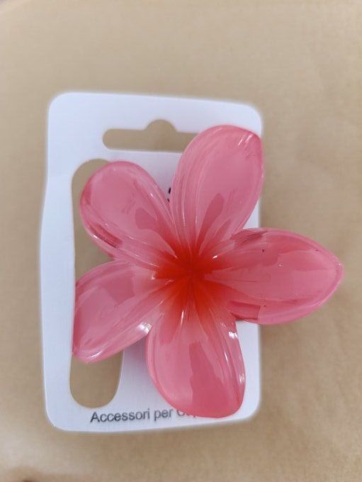 Pinces fleurs clip tendances largeur 8 cm