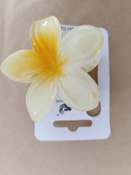 Pinces fleurs clip tendances largeur 8 cm